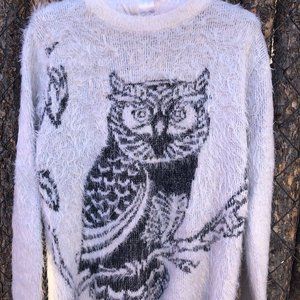 Vintage Ladies OWL Sweater